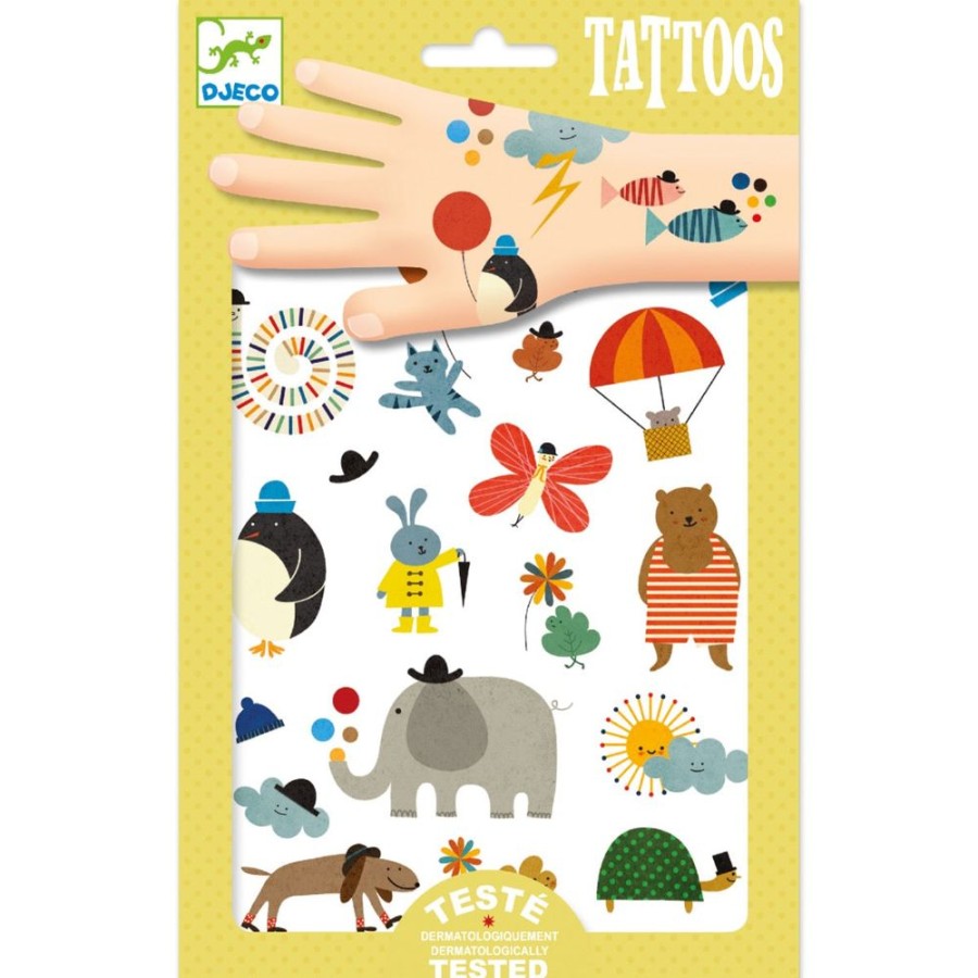 DJECO - By Collection Djeco Tattoos Pretty Little Things | Crafts For Kids Stickers And Transfers