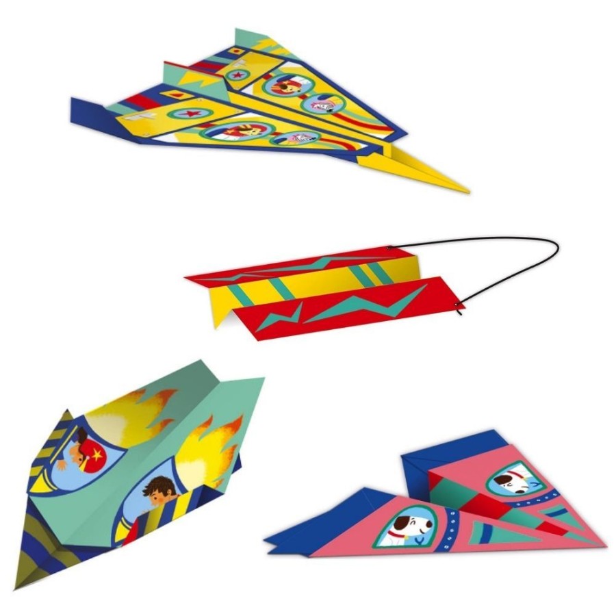 Janod Janod Origami Paper Planes | Crafts For Kids Easy Origami