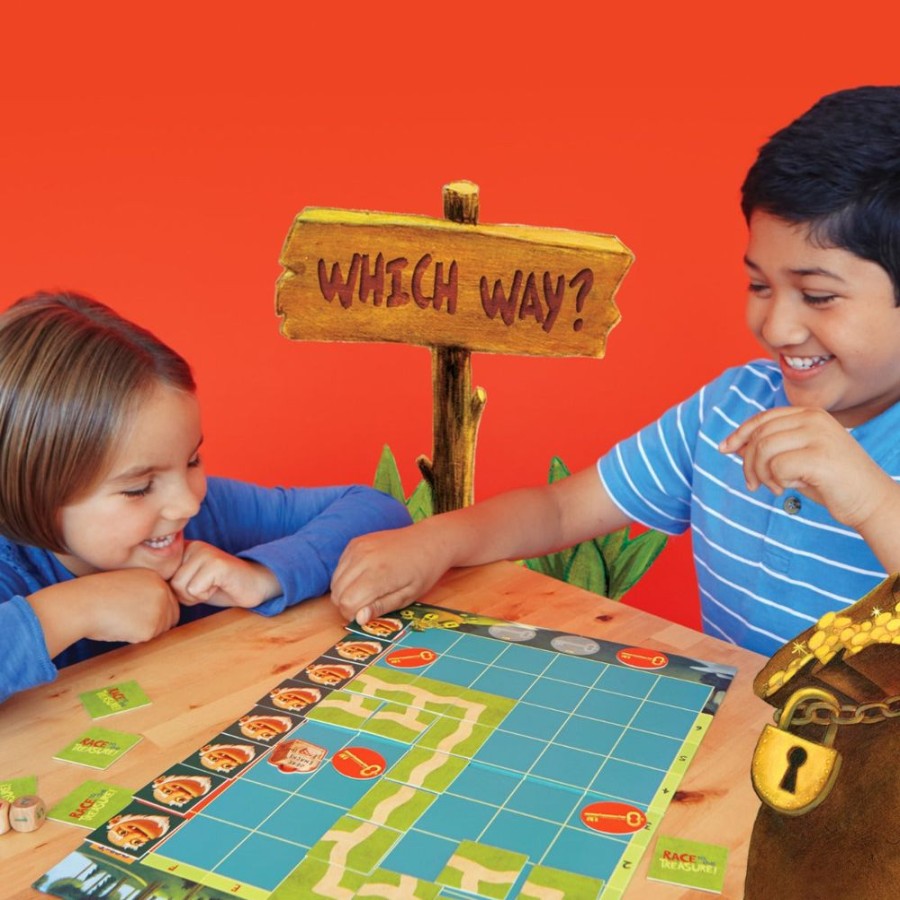 Peaceable Kingdom Race To The Treasure - Peaceable Kingdom Cooperative Game | Toys Family Games