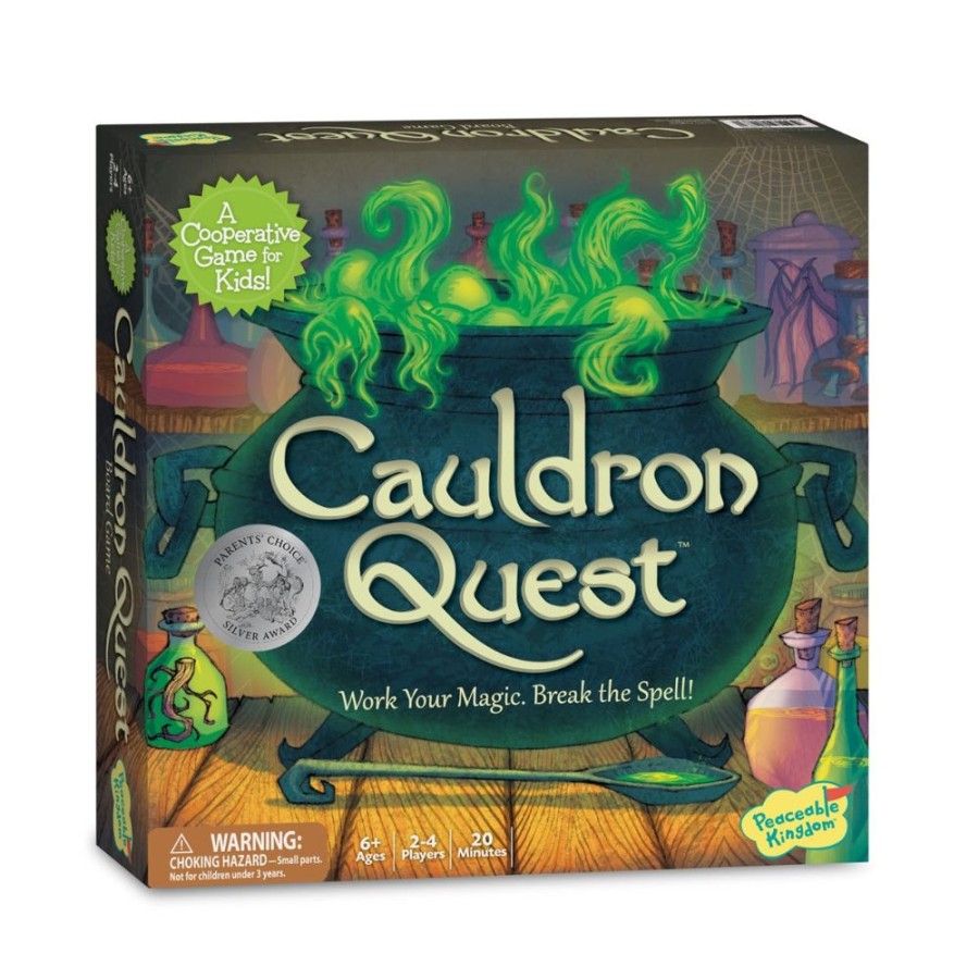 Peaceable Kingdom Cauldron Quest - A Peaceable Kingdom Cooperative Game | Toys Family Games