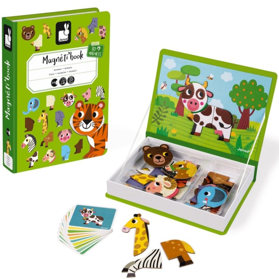 Janod Janod Animals Magneti' Book | Toys Magnetic Toys