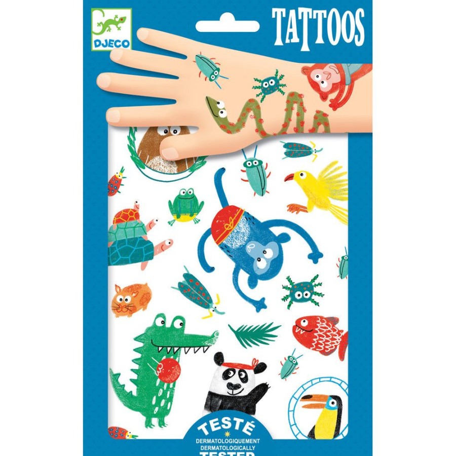 Djeco Djeco Tattoos Snouts | Crafts For Kids Stickers And Transfers