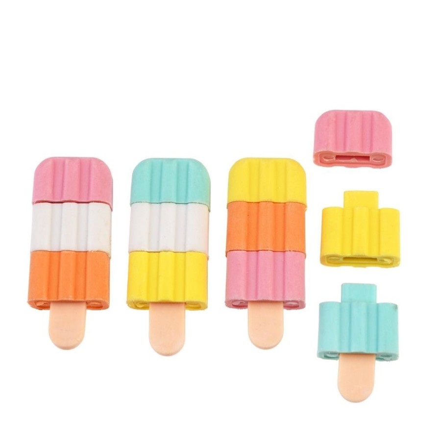 Rex London Rex London Ice Lolly Erasers | Kids Art Stationery And Diaries