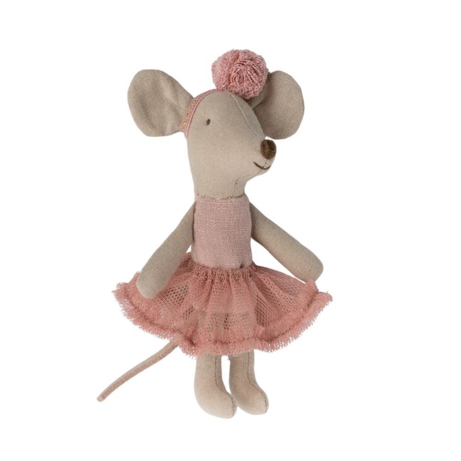 Maileg Maileg Ballerina Mouse, Little Mouse | Kids Room Soft Toys