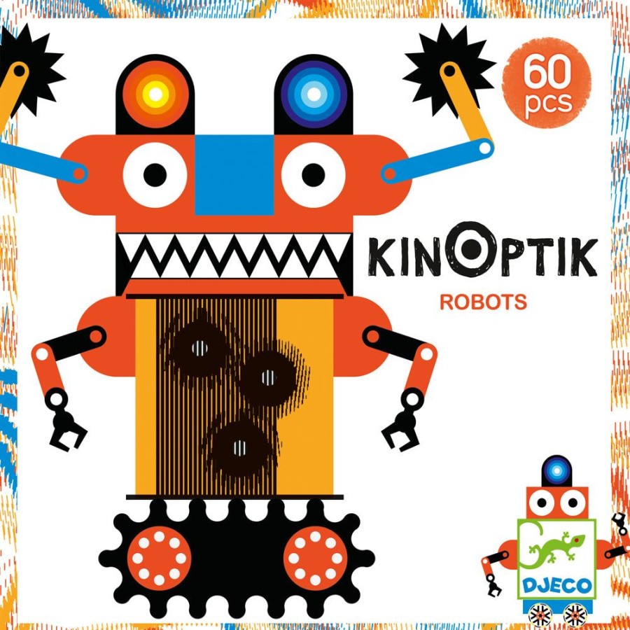 Djeco Kinoptik Robots - By Djeco | Toys Magnetic Toys