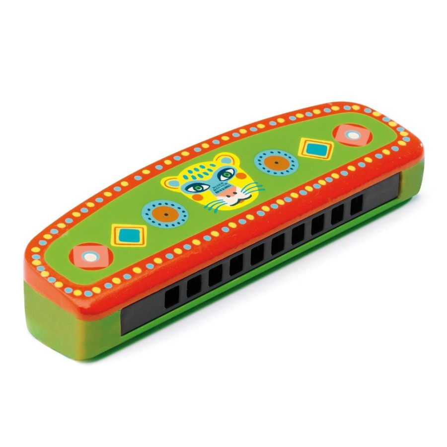 Djeco Djeco Wooden Harmonica | Toys Musical Toys