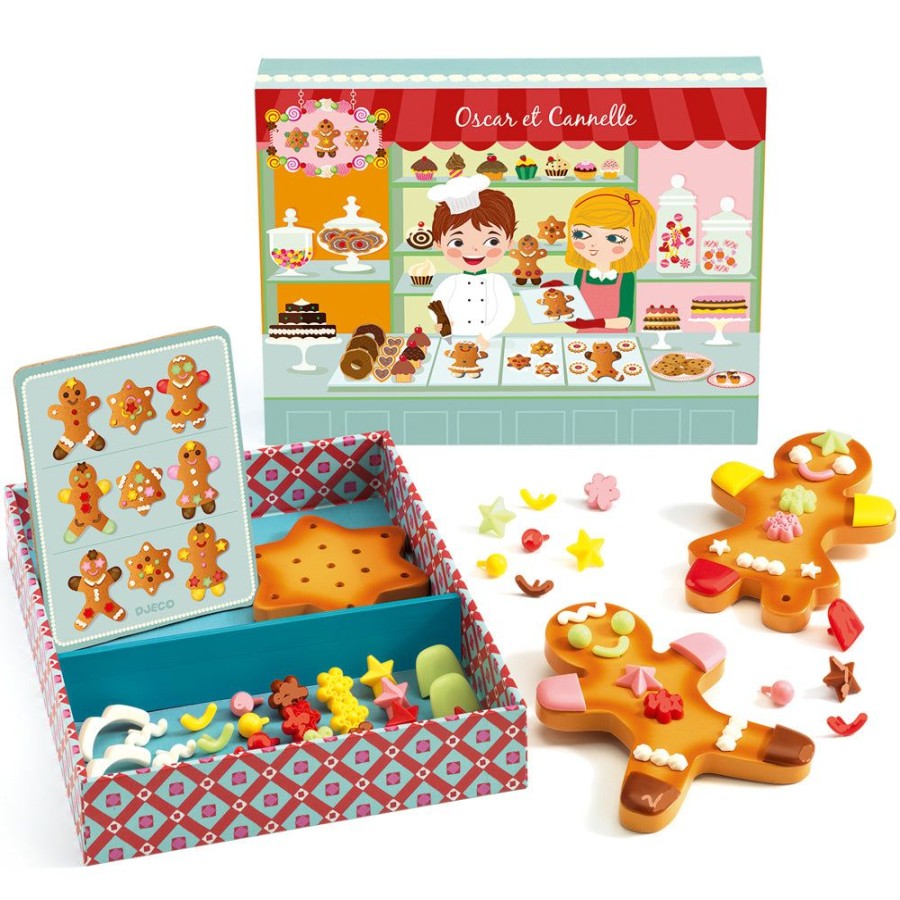 Djeco Toy Gingerbread Shop - Djeco Oscar And Canelle | Toys Kitchen Toys And Play Foods