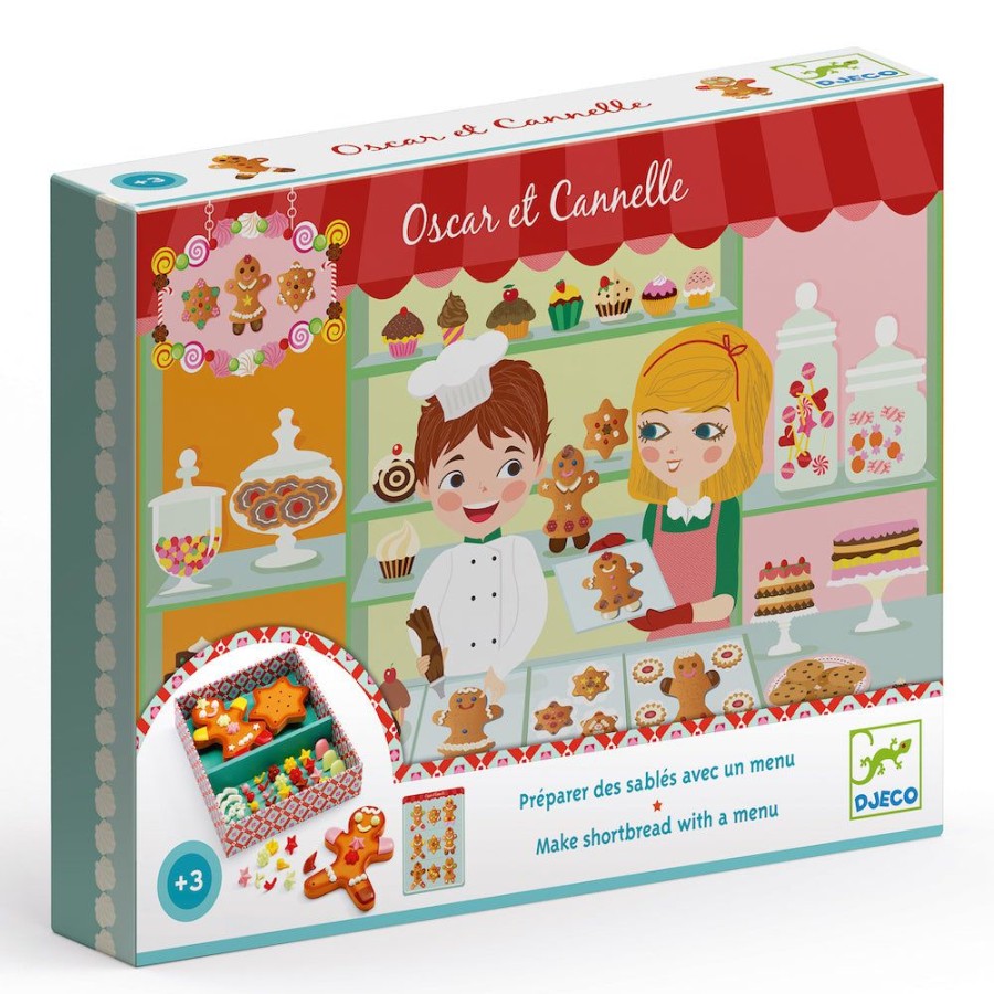 Djeco Toy Gingerbread Shop - Djeco Oscar And Canelle | Toys Kitchen Toys And Play Foods