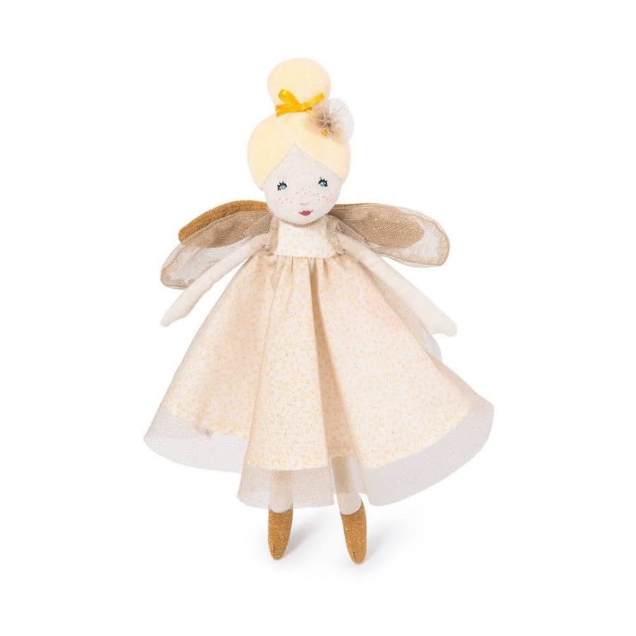 Moulin Roty Moulin Roty - Little Golden Fairy Doll | Kids Room Soft Toys