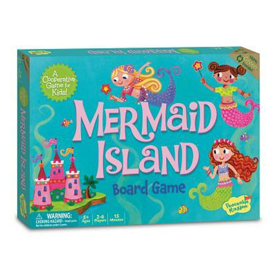 Peaceable Kingdom Mermaid Island - A Peaceable Kingdom Cooperative Game | Toys Toddler Games