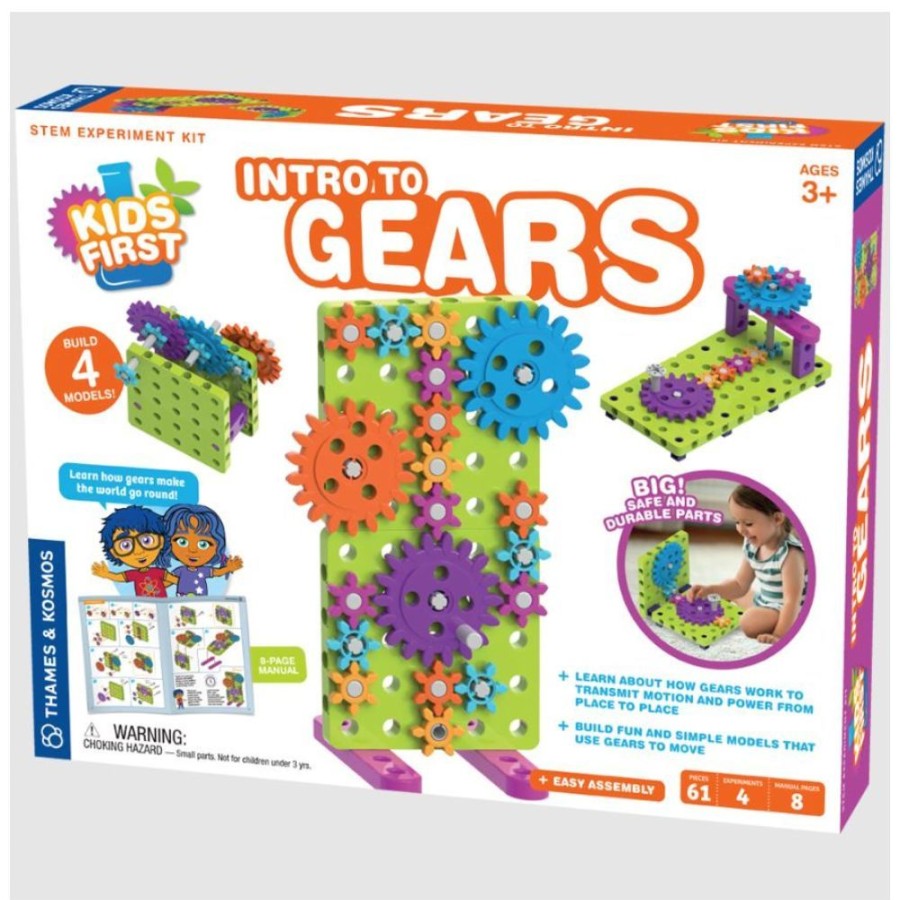 Thames and Kosmos Thames & Kosmos Intro To Gears | Toys Science Kits For Kids