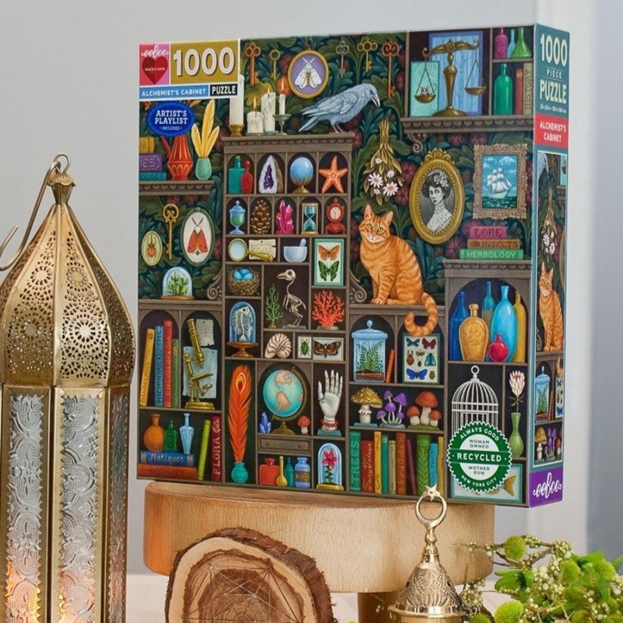 eeBoo Eeboo Alchemists Cabinet - 1000 Piece Puzzle | Toys Jigsaw Puzzles