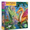 eeBoo Eeboo Dragon 64 Piece Puzzle | Toys Jigsaw Puzzles