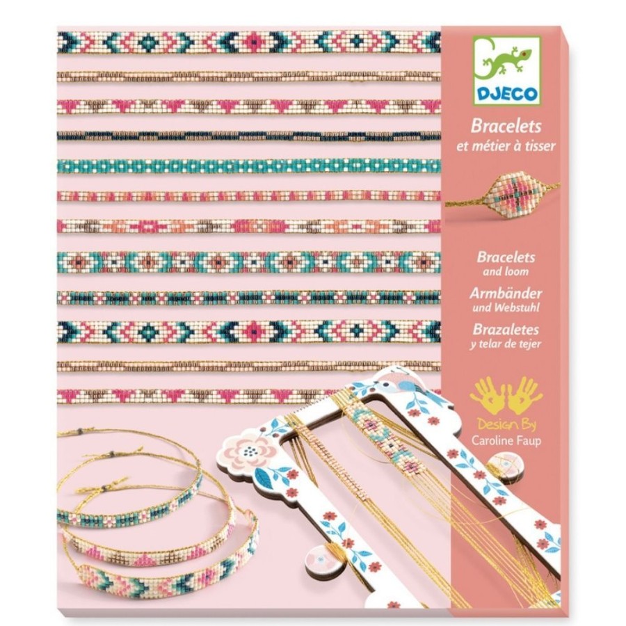 Djeco Djeco Bracelets And Loom - Tiny Beads | Sew & Knit Beads & Jewellery Making