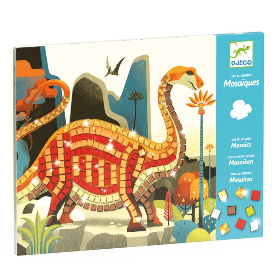 Djeco Djeco Mosaics Dinosaurs | Crafts For Kids Mosaics For Kids