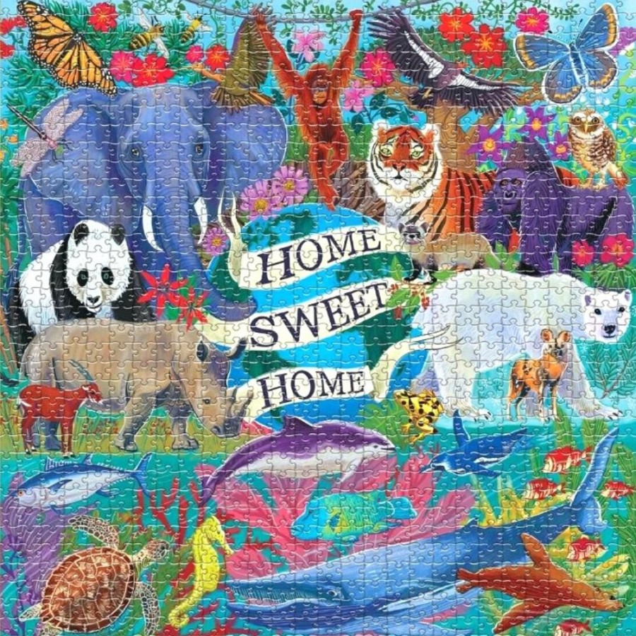 eeBoo Eeboo 1000 Piece Puzzle - Planet Earth | Toys Jigsaw Puzzles