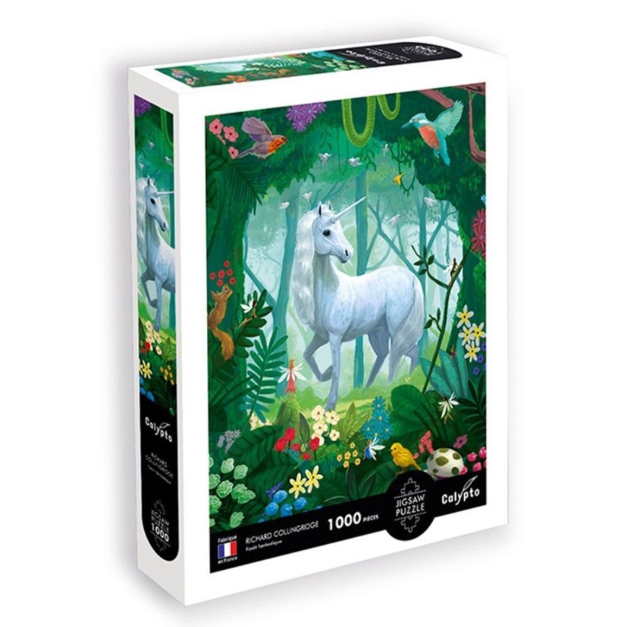 CalyptoNEW! Calypto Jigsaw Puzzle 1000 Piece - Enchanted Forest By Richard Collingridge | Toys 1000 Piece Jigsaw Puzzles