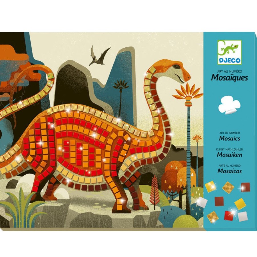 Djeco Djeco Mosaics Dinosaurs | Crafts For Kids Crafts For Boys