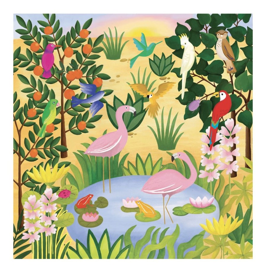 Djeco Djeco Inspired By - A Moment In Time (Rousseau) - A Rub On Transfer Activity | Crafts For Kids Stickers And Transfers