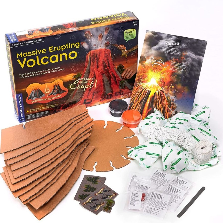 Thames and Kosmos Stem Thames & Kosmos Massive Erupting Volcano | Toys Science Kits For Kids