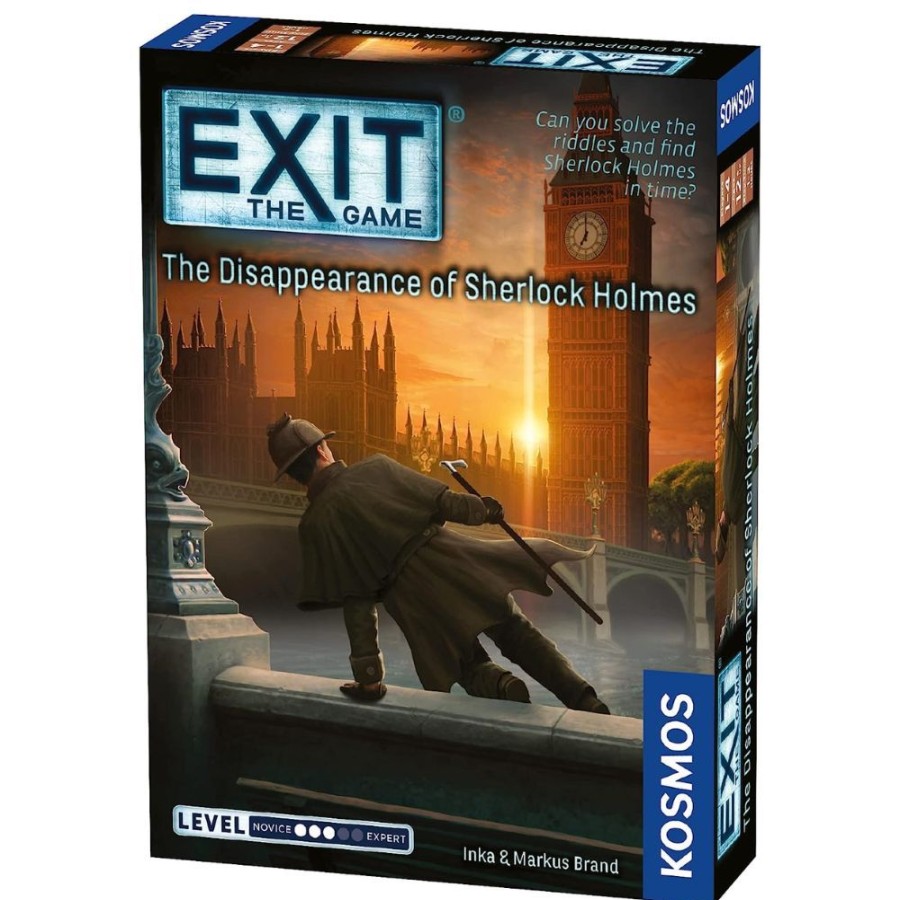 EXIT: The Game Exit Games Disappearance Of Sherlock Holmes | Toys Family Games