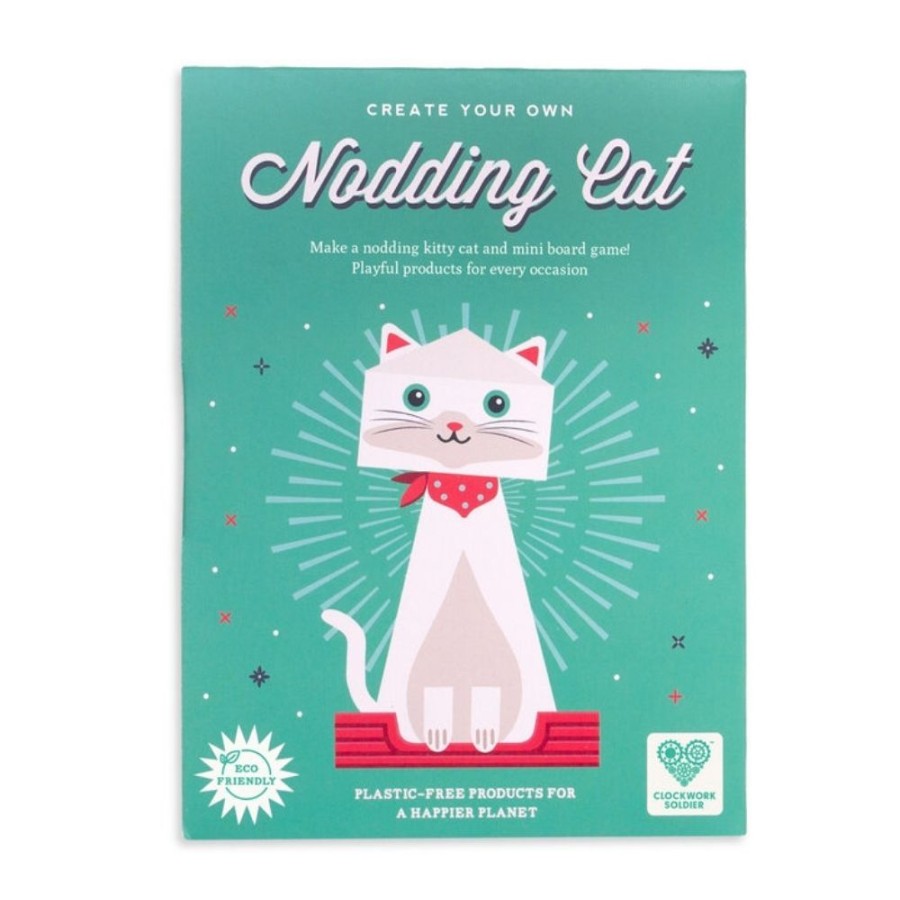 Clockwork Soldier Clockwork Soldier - Create Your Own Nodding Cat | Crafts For Kids Model Making