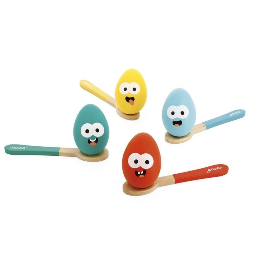 Janod Janod Wooden Egg & Spoon Race | Toys Wooden Toys & Games