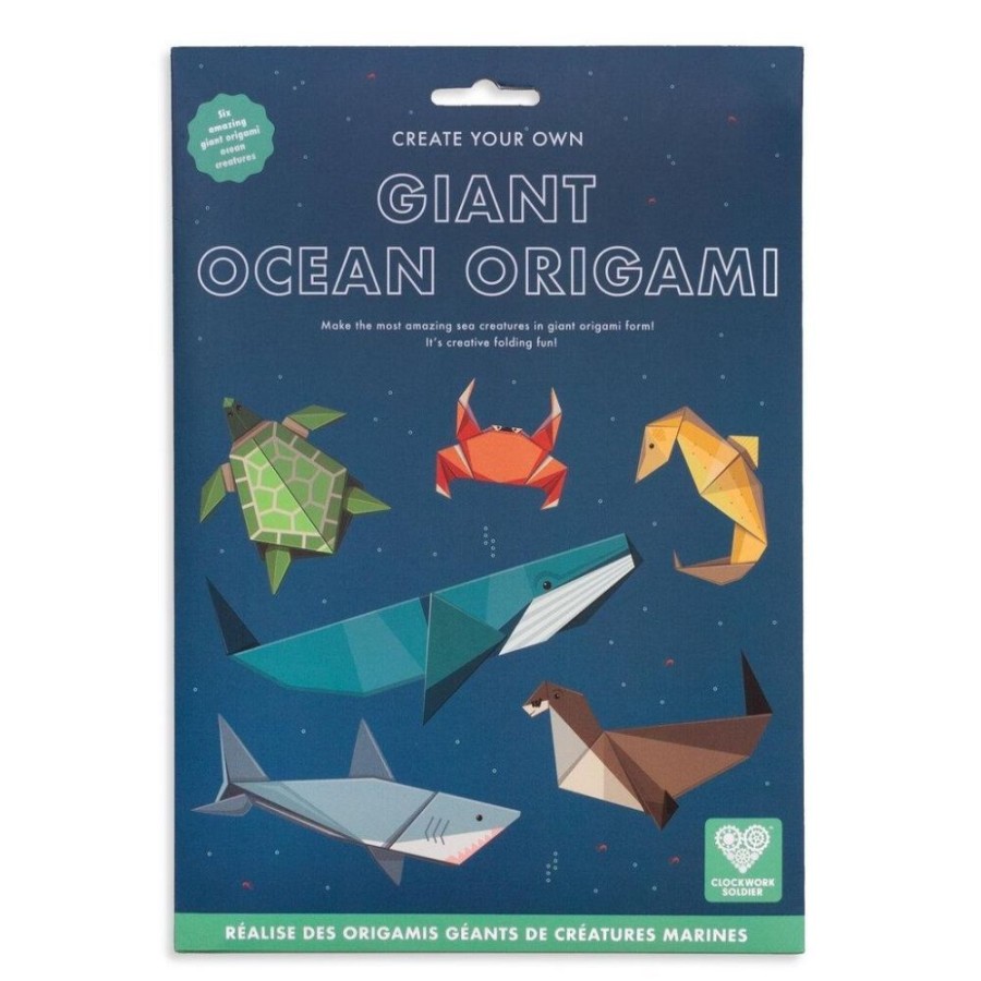 Clockwork Soldier Clockwork Soldier - Create Your Own Giant Ocean Origami | Crafts For Kids Easy Origami