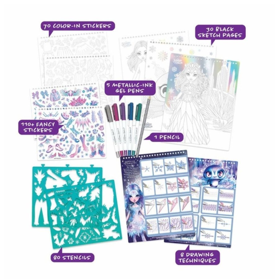 Nebulous Stars Nebulous Stars Crystal Sketchbook - Iceana | Kids Art Sketchbooks And Stencils