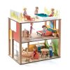 Djeco Djeco Dolls House - City House With 22 Pieces Of Furniture | Toys Dolls, Dolls Houses & Playsets