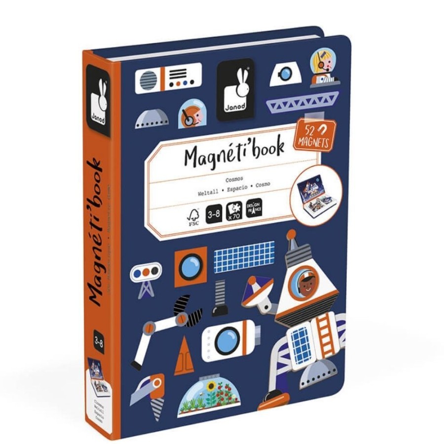 Janod Janod Space Magneti' Book | Toys Magnetic Toys