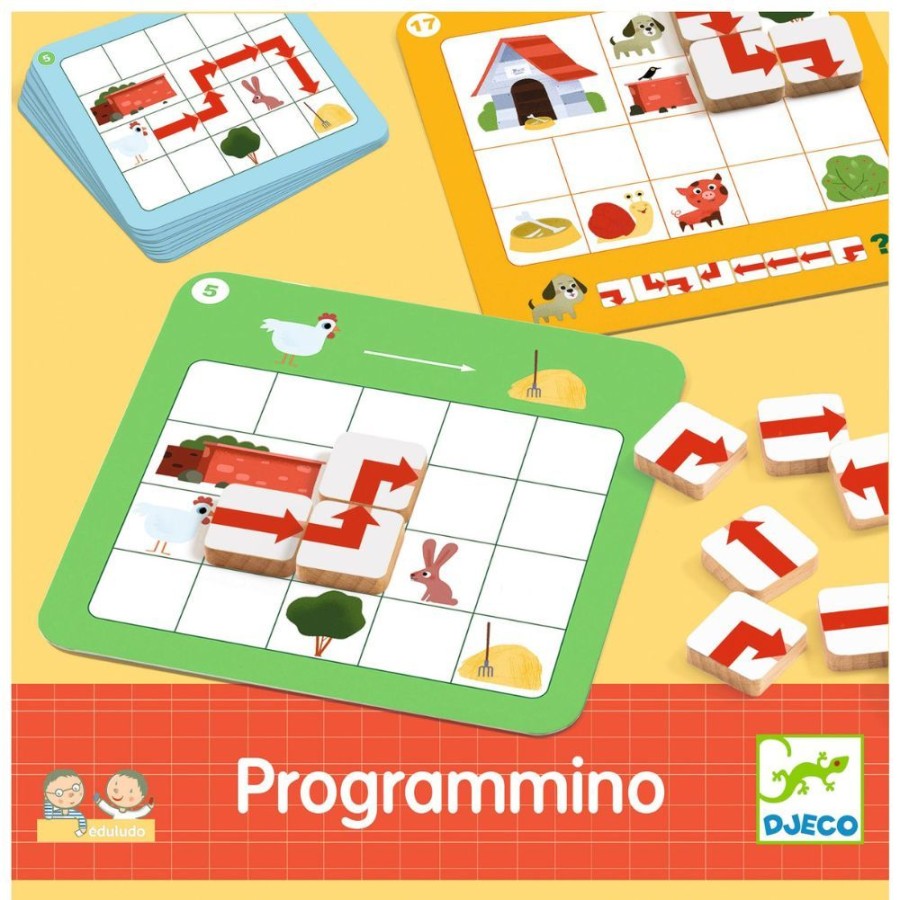 Djeco Djeco Programmino Eduludo - Learning Game 4 Yrs + | Toys Family Games