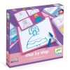 Djeco Learn To Draw - Djeco Step By Step Josephine | Kids Art Sketchbooks And Stencils