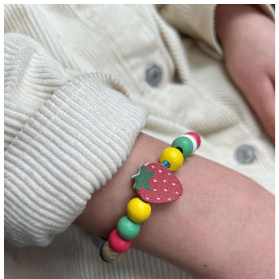 Cotton Twist Cotton Twist Make Your Own Strawberry Bracelet | Sew & Knit Beads & Jewellery Making