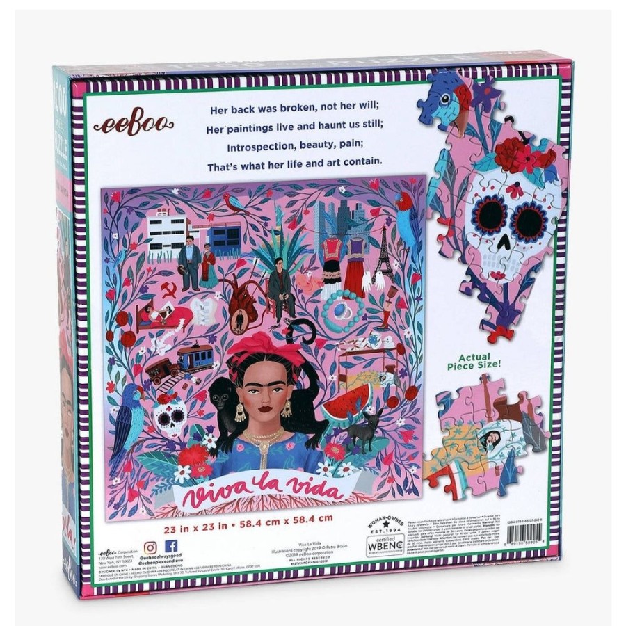 eeBoo Eeboo Viva La Vida 1000 Piece Family Puzzle | Toys Jigsaw Puzzles