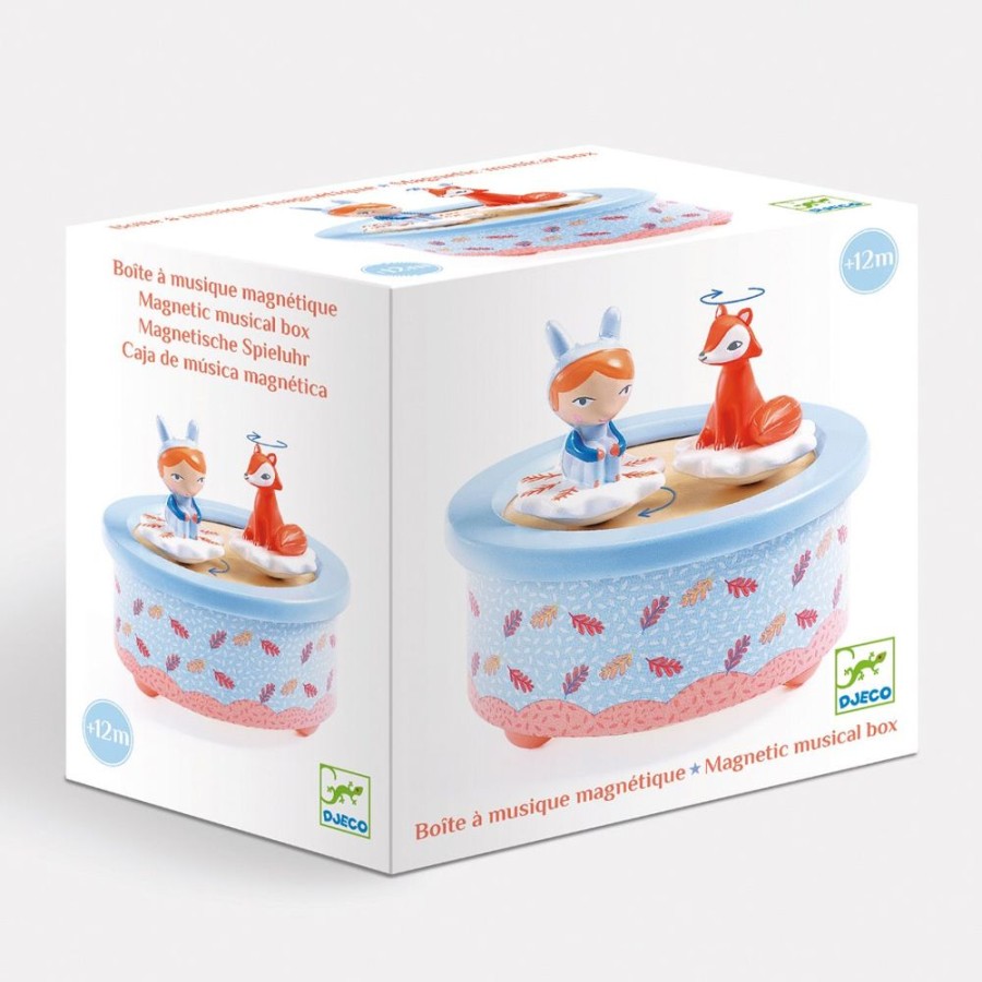 Djeco Djeco Magnetic Musical Box - Fox Melody | Toys Sensory Toys