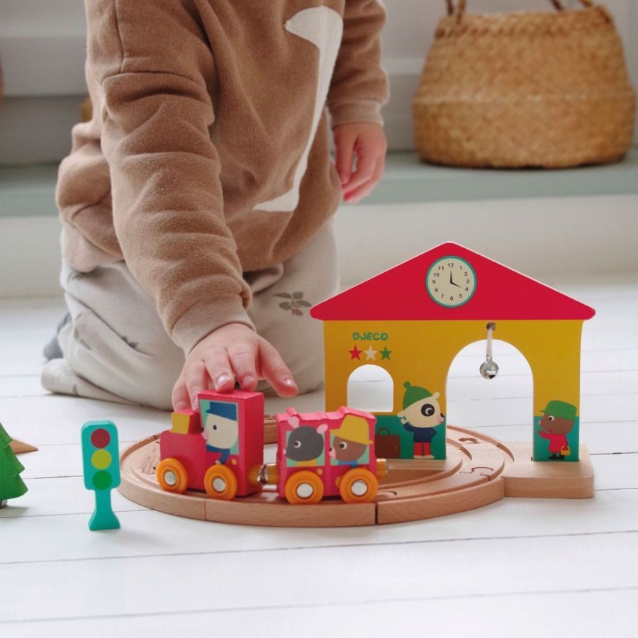 Djeco Djeco Wooden Mini Train | Toys Toys For Babies