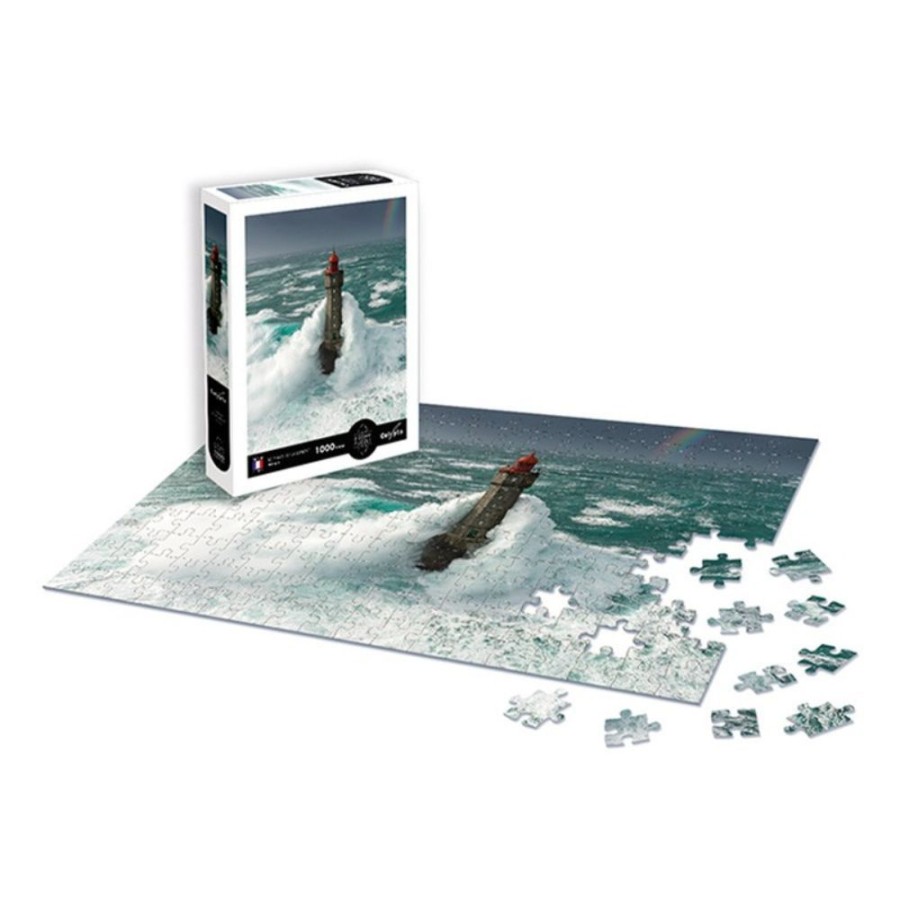 CalyptoNEW! Calypto Jigsaw Puzzle 1000 Piece - Lighthouse Of La Jument | Toys 1000 Piece Jigsaw Puzzles