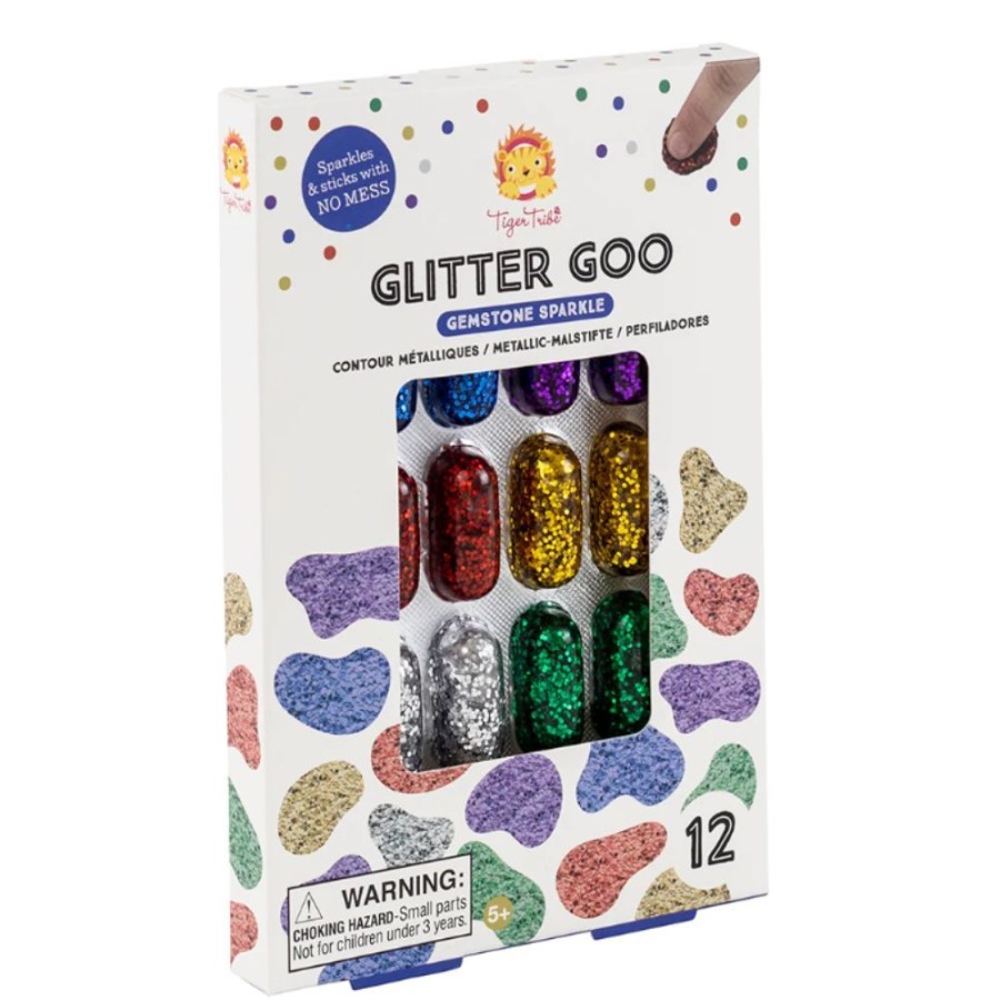 Tiger Tribe Tiger Tribe - Glitter Goo - Gemstone Sparkle | Kids Art Art Gift Sets