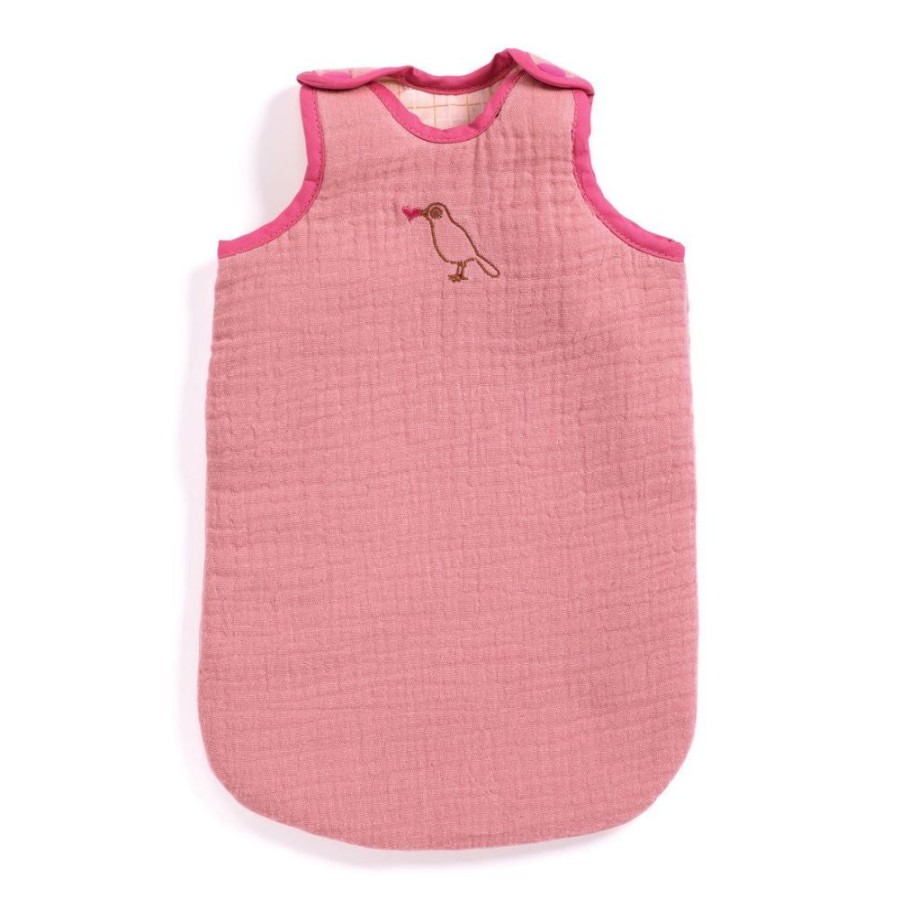 Djeco Djeco Pomea - Pink Sleeping Bag | Toys Dolls, Dolls Houses & Playsets