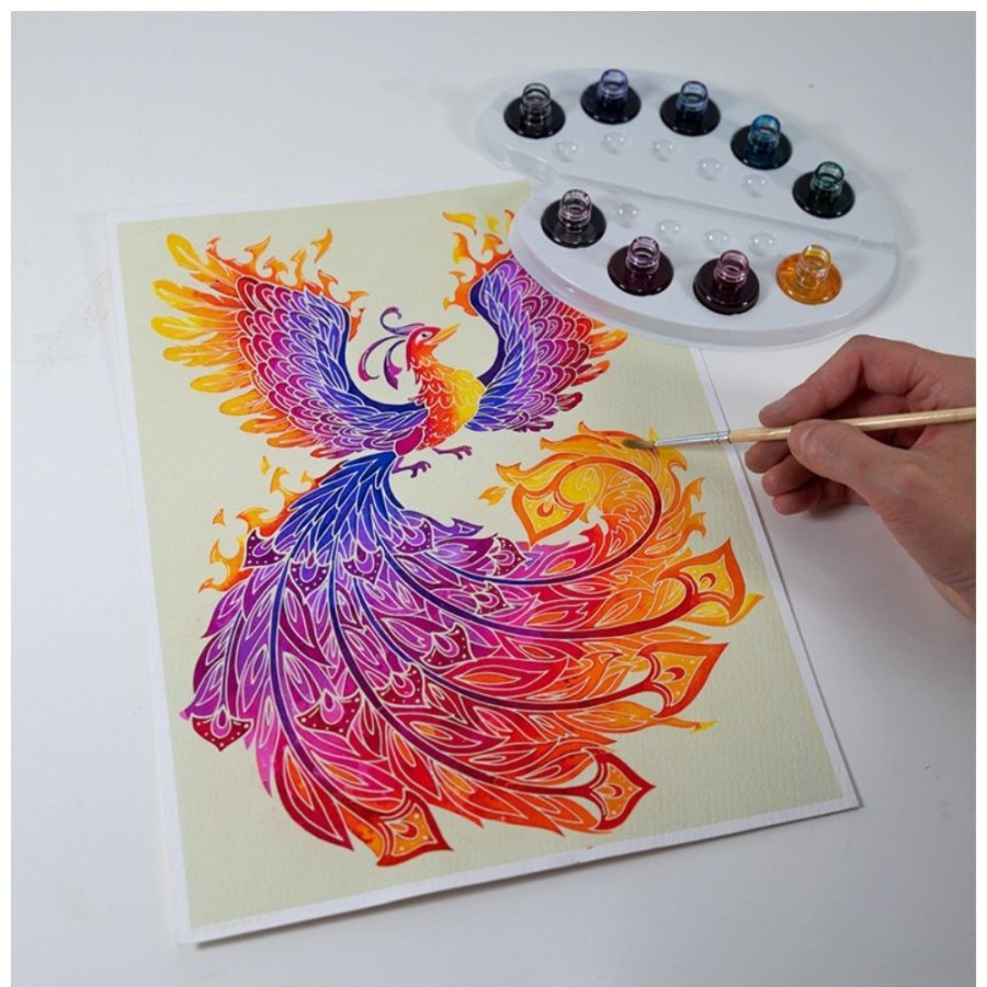 Aquarellum Aquarellum Mythical Creatures - Paint By Numbers For Kids | Kids Art Painting By Numbers