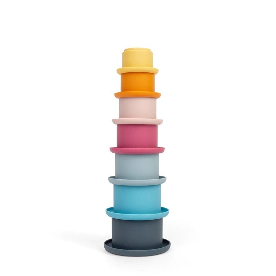 Bigjigs Toys Bigjigs Toys - Simply Scandi Stacking Cups | Toys Bath Toys