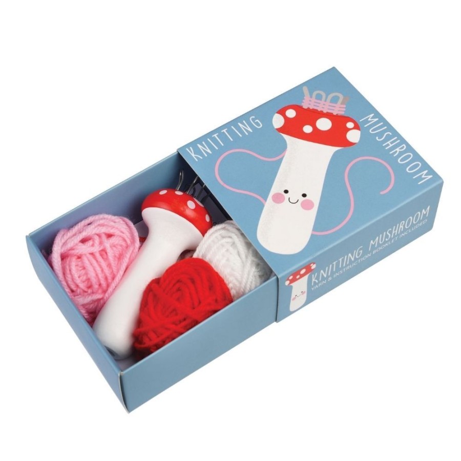 Rex London Rex London Knitting Mushroom | Sew & Knit Childrens Knitting Kits