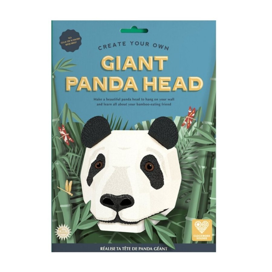 Clockwork Soldier Clockwork Soldier Create Your Own Giant Panda Head | Kids Room Decor & Height Charts