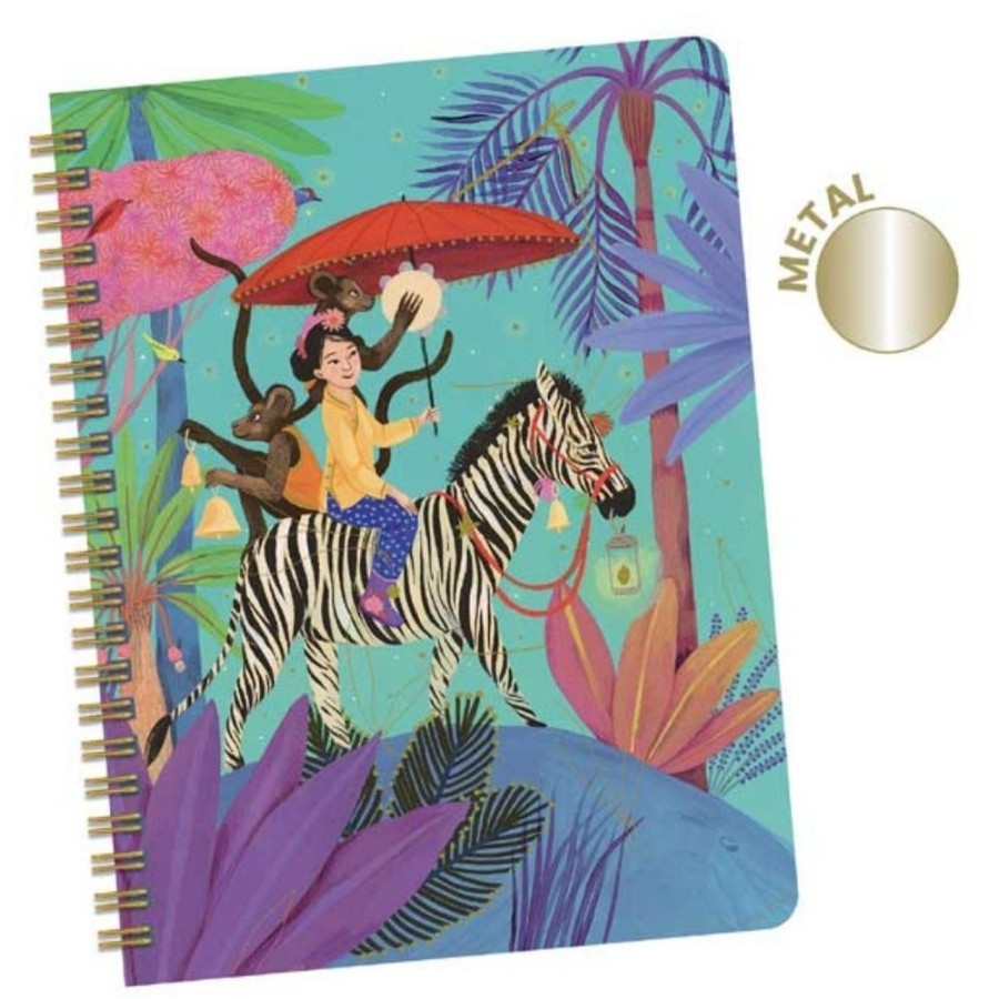 Djeco Djeco Lovely Paper - Spiral Notebook - Judith | Kids Art Stationery And Diaries