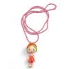 Djeco Djeco Tinyly Necklace - Berry Childrens Necklace | Sew & Knit Beads & Jewellery Making