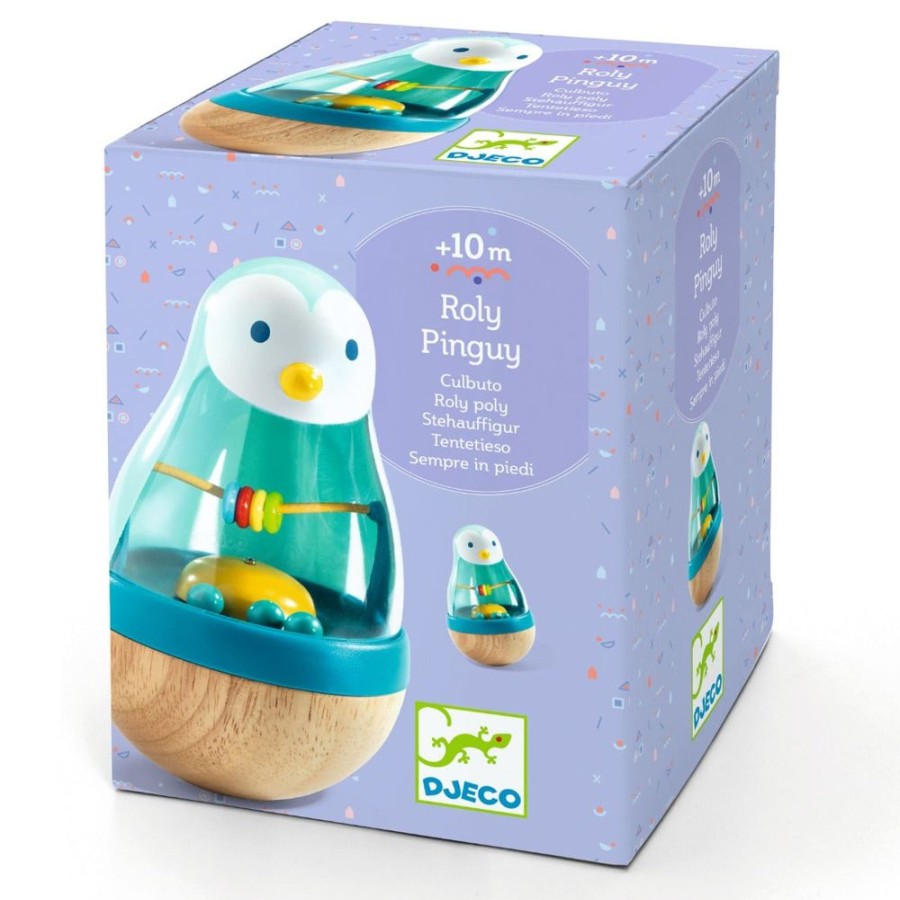 DJECO - By Collection Roly Pingui By Djeco - Toys For Babies | Toys Toys For Babies