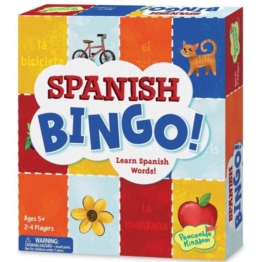 Peaceable Kingdom Peaceable Kingdom Spanish Bingo | Toys Learning Toys