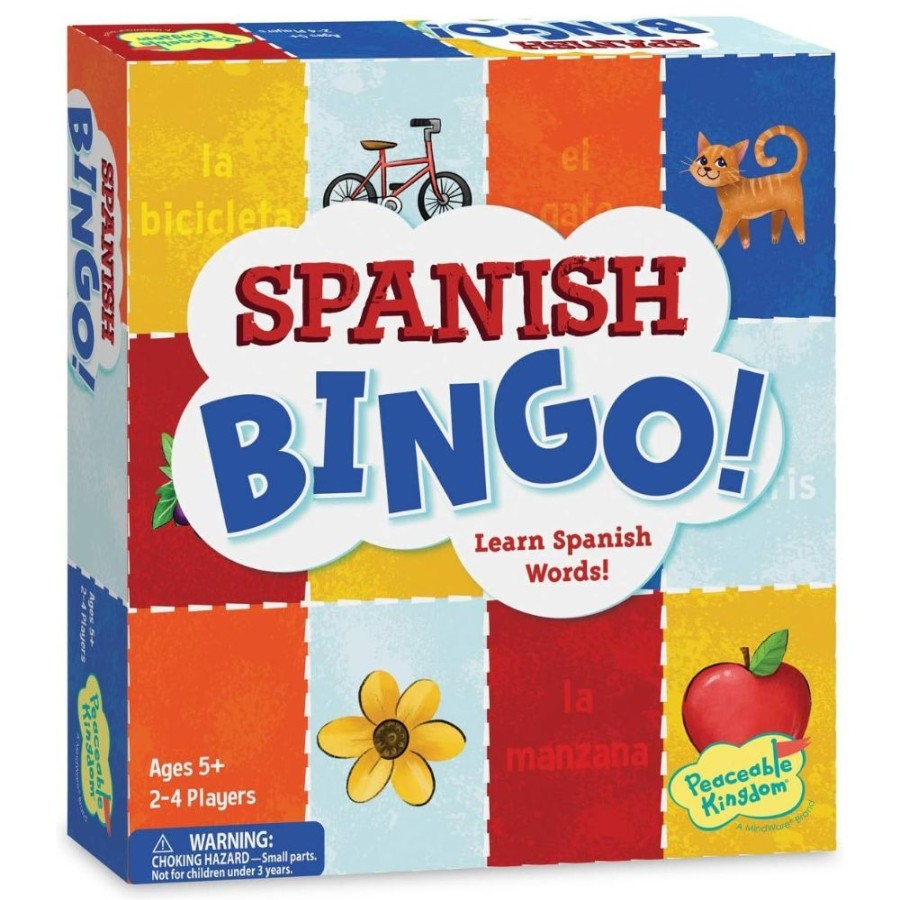 Peaceable Kingdom Peaceable Kingdom Spanish Bingo | Toys Learning Toys