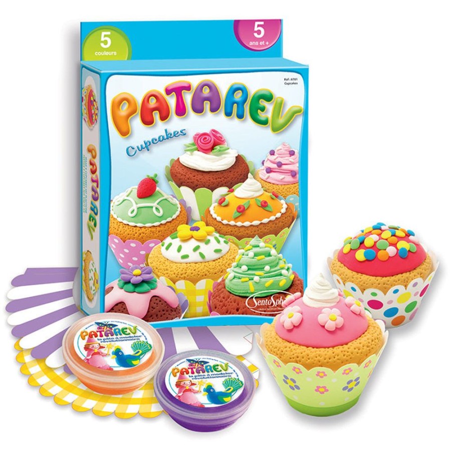 Patarev Patarev Cupcakes | Crafts For Kids Play Dough & Modelling Clay